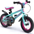 Produktbild: BIKESTAR Kinder Fahrrad ab 3 - 4 Jahre | 12 Zoll Mountain | Berry Türkis