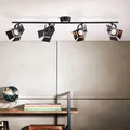 Produktbild: Brilliant LED-Spotrohr Movie 4-flammig Schwarz matt