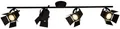 Produktbild: Brilliant Leuchten Movie Spots Deckenlampe Strahler 4 Scheinwerfer Schwarz LED