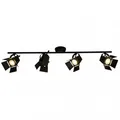 Produktbild: Brilliant Spot Deckenleuchte Movie 4-flammig GU10/5W Metall schwarzmatt inkl LED