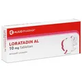 Produktbild: Loratadin AL 10 mg Tabletten bei Heuschnupfen