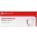 Produktbild: LORATADIN AL 10 mg Tabletten 50 St