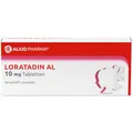 Produktbild: Loratadin AL 10 mg Tabletten Antiallergikum, 50 St. Tabletten