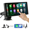 Produktbild: VEVOR Autoradio CarPlay Touchscreen 254mm Apple Android Auto Bluetooth Tragbar