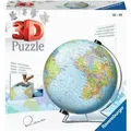 Produktbild: 3D Puzzle 540 Teile: Einfarbiger Globus Einzigartig