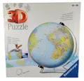Produktbild: 3D Puzzles Weltkugel Globus 540 Teile Ravensburger aus dem Jahr 2020 unbespielt
