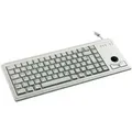 Produktbild: Cherry G84 4400 - Tastatur - PS/2 - 84 Tasten - Trackball - Hellgrau - Deutsch (G84-4400LPBDE)