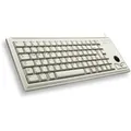 Produktbild: Slim Line G84-4400, Tastatur beige, DE-Layout, Cherry Mechanisch, integr. Trackball