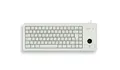 Produktbild: Cherry G84-4400 Compact-Keyboard hellgrau, Cherry ML, PS/2, DE