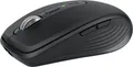 Produktbild: Logitech MX Anywhere 3S - Maus - optisch - 6 Tasten - kabellos - Bluetooth - Graphite (910-006929)