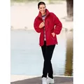 Produktbild: Fleecejacke CLASSIC, Damen, Gr. 36/38, rot, 100% Polyester, unifarben, Jacken Fleecejacke