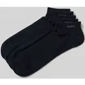 Produktbild: BOSS Sneakersocken mit Label-Detail im 5er-Pack in Marine, Größe 43-46