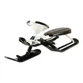 Produktbild: STIGA Snowracer Supreme GT Lenk Schlitten mit Curve Ski System, Stoßdämpfer und Bremse – Robuster Stahlrahmen, für Kinder ab 7 Jahren und Erwachsene, Maximalgewicht 90 kg, Weiß