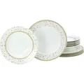 Produktbild: CreaTable, 17528, Emilia Creme Weiss, Tafelservice 12-tlg, Porzellan - Creme