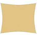 Produktbild: sunprotect 12019 Professional Sonnensegel, 6 x 5 m, Rechteck, wind- & wasserdurchlässig, beige