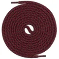 Produktbild: Mount Swiss Schnürsenkel runde Schnürsenkel ø 5 mm für Wander- & Trekkingschuhe - 100% Polyeste rot|schwarz 60 cm / Durchmesser 5mm