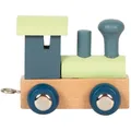 Produktbild: small foot Buchstabenzug Polar Lokomotive birke & schieferblau (12566)