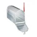 Produktbild: relaxdays Zeitungsrolle US Mail 10020770_0 silber mit Zeitungsfach
