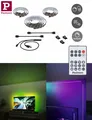 Produktbild: Paulmann EntertainLED USB LED Strip TV-Beleuchtung 65 Zoll 2,4m 4W 60LED/m RGB+