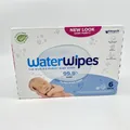 Produktbild: WaterWipes Original plastikfreie Babytücher, 360 Stück (6 Packungen), 99,9 % was