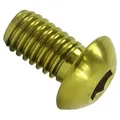 Produktbild: Fantic26 Schrauben-Set Titan M6 Linsenkopf Innensechskant Schraube iso 7380 goldfarben 10 mm