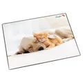 Produktbild: 2 bis 20x Läufer Schreibunterlage Hund und Katze, 400 x 530 mm SPARE BIS ZU 29%