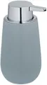 Produktbild: WENKO Seifenspender Badi, Dosierspender aus hochwertiger Keramik, mattierte Oberfläche, 320 ml