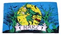 Produktbild: Flagge / Fahne Harz Hexe Hissflagge 90 x 150 cm