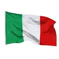 Produktbild: Aricona Italien Flagge 250x150cm groß - wetterbeständige Fahne mit Messingösen, 100% Polyester, robuste Doppelnaht & in lebendigen Farben - ideal für Flaggen-Liebhaber