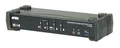 Produktbild: Aten CS1924M 4-Port USB 3.0 4K DisplayPort MST KVM Switch schwarz