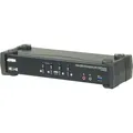 Produktbild: ATEN CS1924M KVMP-Switch 4-fach, DisplayPort mit MST, USB 3.0, 4K