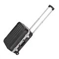 Produktbild: DEMA Werkzeugkoffer Trolley ABS Schwarz – 6+ Fächer Rollkoffer für Werkzeuge, mit robustem Design