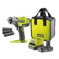 Produktbild: Ryobi Reifenwechsel-Set 18 V ONE+ inkl Akku & Ladegerät Akku-Schlagschrauber