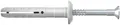 Produktbild: fischer Nageldübel N 6 x 40/7 P Pilzkopf; mit Schraube Reale Inhaltsmenge: 50 C62|Dübellänge: 40 mm|fischer Nagelschraube: 4 x 48 mm