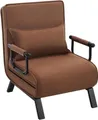 Produktbild: Woltu Schlafsofa, 1 Teile, Schlafsessel 3 in 1, mit Bettfunktion, Sofabett Gästebett