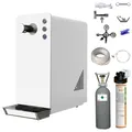 Produktbild: BieTal® Wassersprudler BT-15 SetTafelwasseranlage mit Kühlung Sprudelwasser Trinkwasser Wasserspender 15 L/h - weiß mit Filter