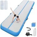 Produktbild: airtrack matte mit elektrischer Luftpumpe 10cm hoch 2M Tumbling Matten Aufblasbare turnmatte Matte gymnastikmatte Yogamatte Camping Trainingsmatte