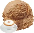 Produktbild: Gino Gelati Softeispulver mit Cappuccino Geschmack - cremiges Softeis - Einfache Zubereitung 1:3 (100 Kg)