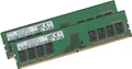 Produktbild: Samsung 16Gb 2x 8 Gb Kit DDR4 2666 Mhz 288 Pin Ram Speicher für PC Systeme