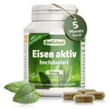 Produktbild: Eisen aktiv, 50 mg, extra hochdosiert, 150 Kapseln – vegan