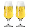 Produktbild: Ritzenhoff Bierglas Ritzenhoff Brauchzeit Pils 2er-Set #1 #2 A. Preis F22, Kristallglas