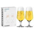 Produktbild: 2er Set Ritzenhoff Pilsgläser Biergläser BRAUCHZEIT 01 + 02  Andreas Preis 2022
