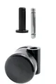Produktbild: Design61 4er Set Möbelrolle Ø 35mm Lenkrolle Laufrolle Rollen mit Hülse + Stift