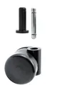 Produktbild: Design61 4x Möbelrolle Ø 35mm Lenkrolle Laufrolle Rollen mit Hülse + Stift