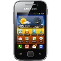 Produktbild: Samsung Galaxy Y 150 MB Smartphone - 7,6 cm (3 Zoll) LCD 240 x 320 - Android 2.3.5 Gingerbread - 3.5G - Metallic Grau - Bar - 1 SIM Support - kein SIM-Lock - Rear Camera: 2 Megapixel
