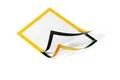 Produktbild: Durable Info-Rahmen Duraframe (A4, selbstklebend mit Magnetverschluss) 2 Stück, gelb, 487204