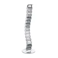 Produktbild: LogiLink KAB0065 Kabelkanal, Kabelführung flexibel 800x68mm (18 Gelenke), Silber