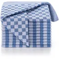 Produktbild: Blumtal Geschirrtuch, Blau, Textil, Kariert, Quadratisch, 50x70 cm, Oeko-Tex®, Kochen, Geschirrtücher & Schürzen, Geschirrtücher