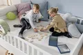 Produktbild: PAIDI Kinderbett LITTLE FLO, vom Baby bis zum Teeni, in mehreren Farben und Breiten (Breite/Länge: 90x200cm + 120X200cm +140x200cm), umbaubar zum Kinder- oder Jugendbett, Bodenbett auch als Sofa nutzbar