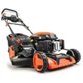 Produktbild: Fuxtec - 4in1 Benzin Rasenmäher Fx-rm5196espro Mit E-start - 6ps/4,4kw 51cm Schnittbreite & Flexibler Hinterradantrieb 4-takt Mäher Mit Höhenverstellung 25mm-75mm - 60l Grasfangkorb & Mulchfunktion